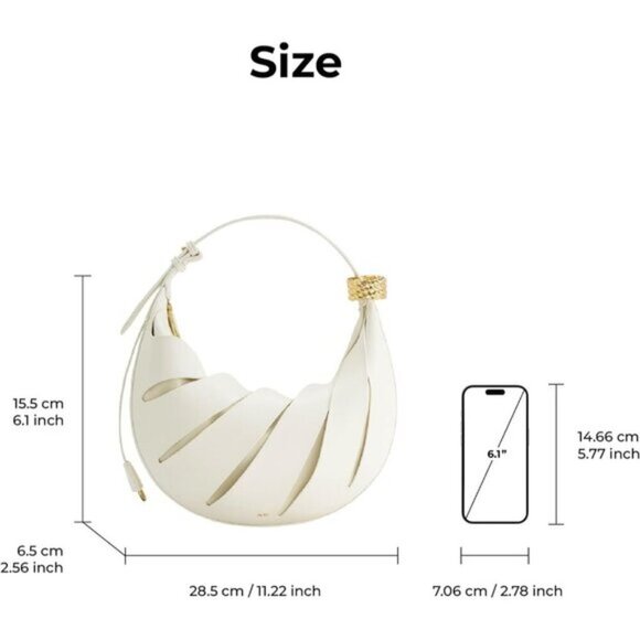 Women's Jana Hollow Out Shoulder Bag - Picture 5 of 5